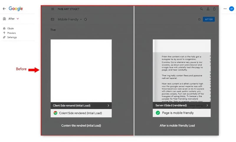 檢查工具示意:比對原始 HTML 與渲染後的 DOM